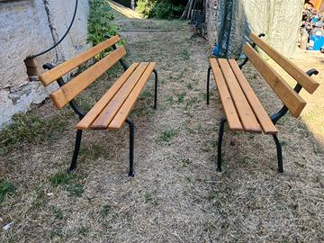 panchine da giardino