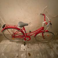 Bici da donna rossa Caloi Ceci
