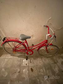 Bici da donna rossa Caloi Ceci