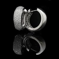 ORECCHINI A CERCHIO IN ORO 18KT BRILLANTI 1.94 CT