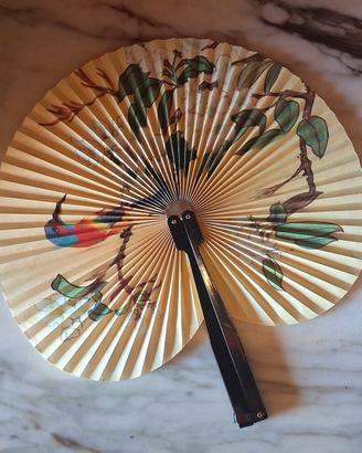 Ventaglio cinese a ruota anni 70 cokade fan
