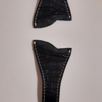 Cinturino orologio artigianale in vera pelle 46mm