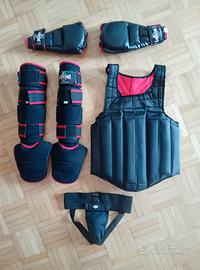 kit protezioni box/arti marziali LORINI
