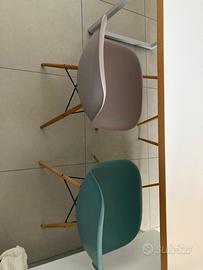 Set 4 sedute DSW Vitra originali