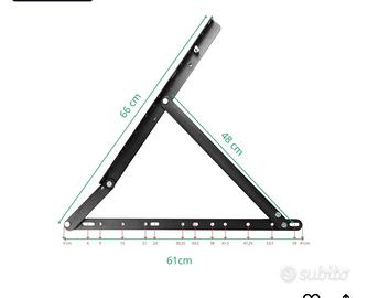 Kit alza rete letto matrimoniale