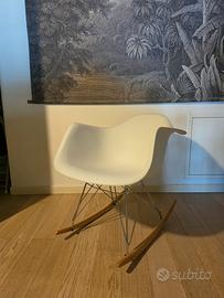 sedia a dondolo armchair Kasanova
