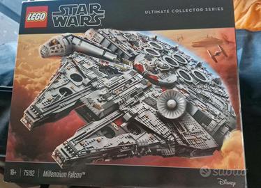 Lego 75192 UCS Faucon Millenium con scatola