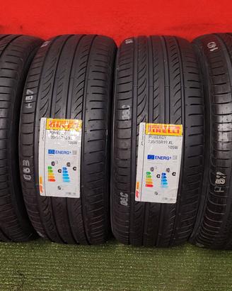 235 55 19 Gomme Estive Pirelli Nuove 235 55R19