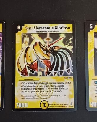 carte duel masters holo vintage