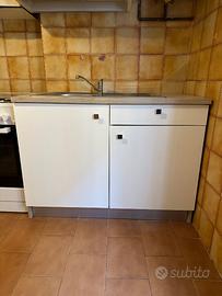 Mobile cucina con lavello e rubinetto – 80 cm – pr