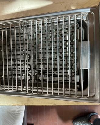Grill elettrico da incasso miele