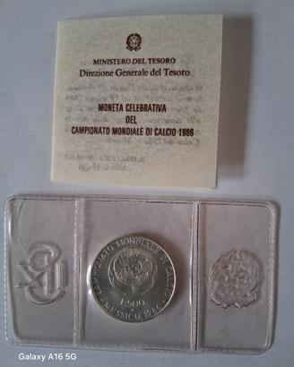 500 lire commemorative campionato mondiali Mexico