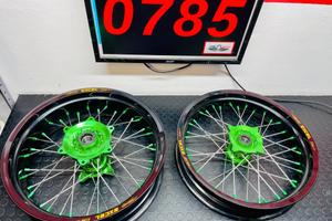 COPPIA CERCHI MOTARD KITE 17 KAWASAKI KX E KXF TUT