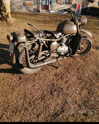 Moto militare Bianchi MT61 