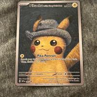 Pikachu with Grey Felt Hat – carta Pokémon Replica