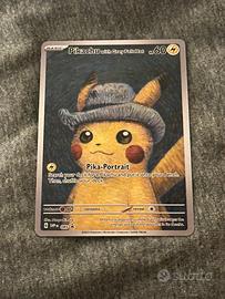 Pikachu with Grey Felt Hat – carta Pokémon Replica