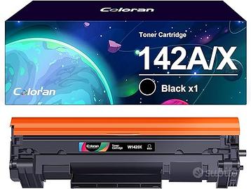 Cartuccia Coloran 142A 142X Toner Senza Chip