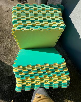 Tappeto antitrauma 35pza 50x50cm