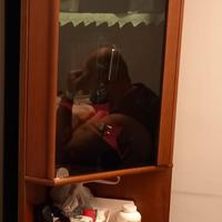 Mobile ad angolo sala salotto 