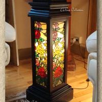 Lampada TIFFANY Originale Colonna Liberty TDV58f