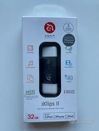 Chiavetta USB iKlips II per iphone/iPad/iPod