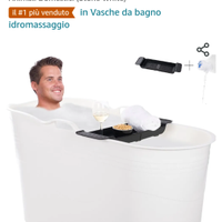 Vasca bagno adulti nuova in plastica 50 euro