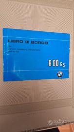 Libro uso e manutenzione BMW R80 G/S