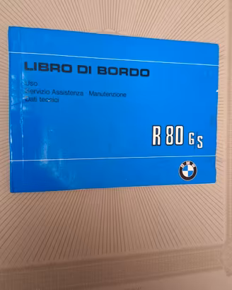 Libro uso e manutenzione BMW R80 G/S