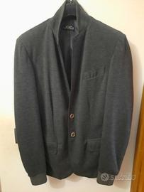 giacca uomo destrutturata grigia JDC