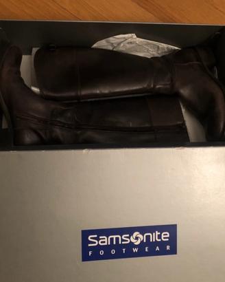Stivali Samsonite in pelle