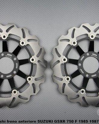 dischi freno anteriore SUZUKI GSXR 750 F 1985 1987