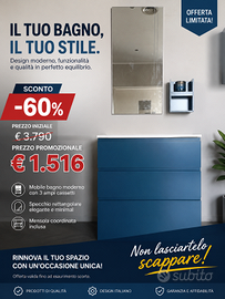 BAGNO COMPLETO ARCOM COME DA FOTO