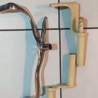 Leva cambio + pedane x moto Guzzi Falcone sport