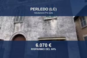 Immobile in asta di 43 m² con box auto a Perledo