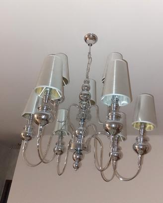 lampadario in metallo 