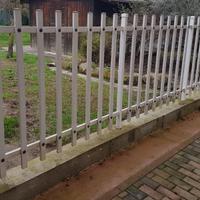 PANNELLI RECINZIONE RINGHIERA FERRO ZINCATO e PVC