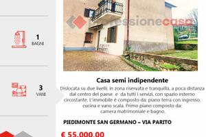 Casa semi indipendente con spazio esterno
