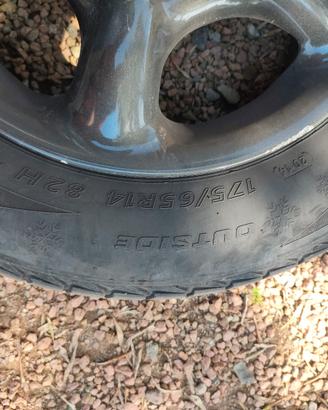 cerchi con gomme invernali x 500