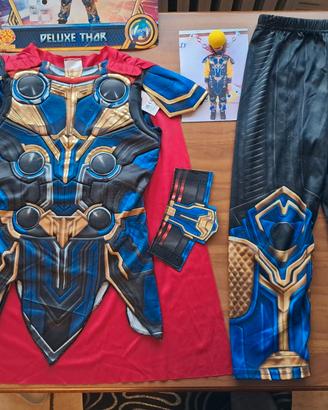 Costume Carnevale Thor Marvel 5/6 anni 116 cm