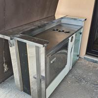 Piano Bar con Frigo + parte per esposizione