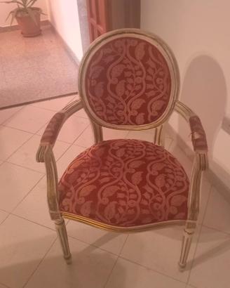 Sedia vintage da arredo classica