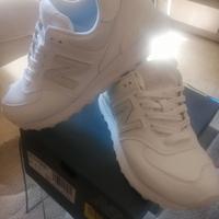 New Balance 574 bianca