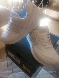 New Balance 574 bianca