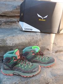 Scarponi trekking n. 34 Salewa Alp Trainer Mid GTX