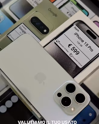 IPHONE 15 PRO 128GB bianco