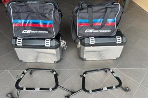 Valige alluminio 45+37L per R1200GS lc