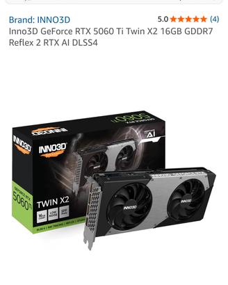 RTX 5060Ti 16gb
