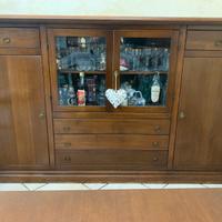 Mobile arte povera + tavolo fratino con 6 sedie