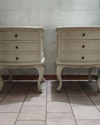 Comodini shabby chic