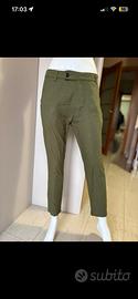 Pantalone in lino M verde